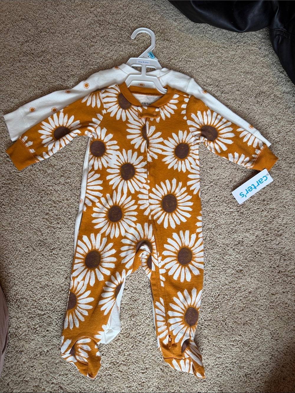 Carter's 2 Pack Footed One-Piece